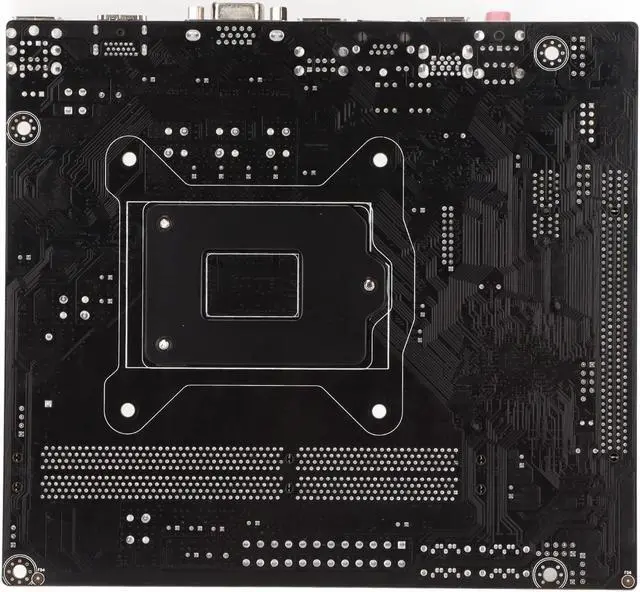 Alt view image 4 of 5 - H61 LGA 1155 Computer Motherboard, Channel DDR3 Gaming Motherboard for Core I3 I5 I7, with SATA2.0, PCIE1X, USB, RJ45, VGA, HDML etc