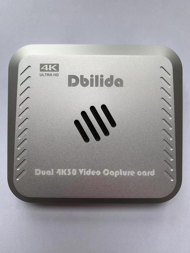 Dbilida Dual HDMI Video Capture Card, Dual Streaming Recording and 