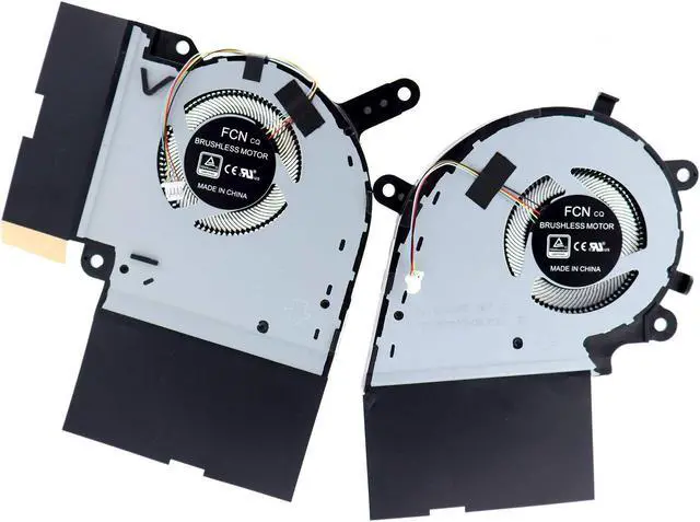 Alt view image 4 of 5 - Deal4GO CPU & GPU Graphics Cooling Fan (12V) Replacement for ASUS G531GW G731GW G712LW G732LXS G531GW-DB76 G731GW-DH76 G712LW-ES74