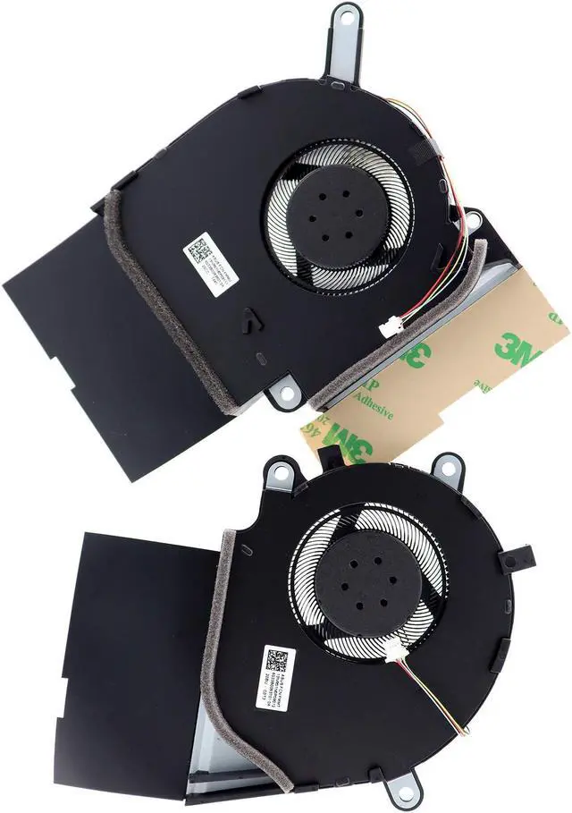 Alt view image 2 of 5 - Deal4GO CPU & GPU Graphics Cooling Fan (12V) Replacement for ASUS G531GW G731GW G712LW G732LXS G531GW-DB76 G731GW-DH76 G712LW-ES74