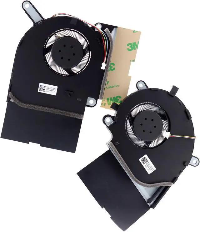 Alt view image 3 of 5 - Deal4GO CPU & GPU Graphics Cooling Fan (12V) Replacement for ASUS G531GW G731GW G712LW G732LXS G531GW-DB76 G731GW-DH76 G712LW-ES74