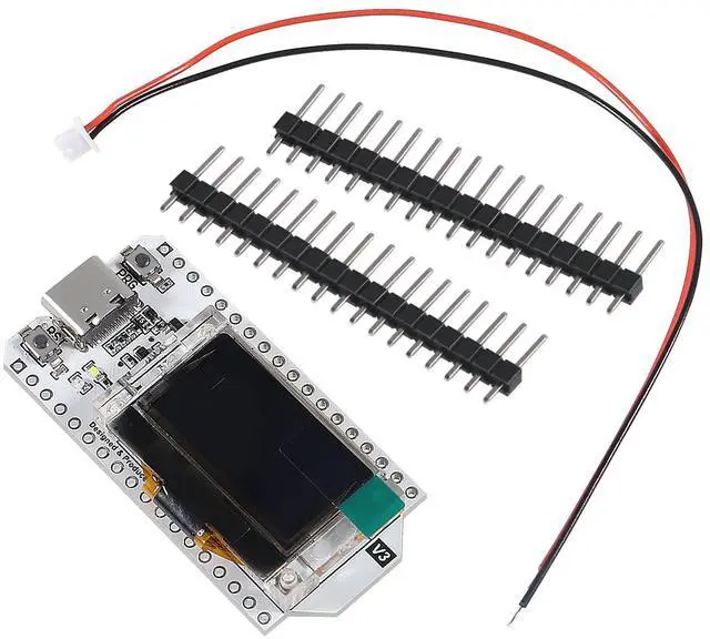 Alt view image 4 of 5 - Diitao 2PCS WiFi Kit OLED WiFi Kit 0.96'' LED Display WiFi+Bluetooth 8MB Flash CP2012 Internet Development Board Blue Background Type C Module for Arduino