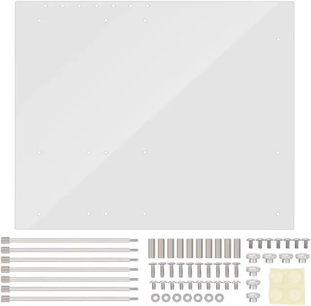 Main image of Acrylic Frame 4mm Transparent Fashion DIY Base Stand Suitable for ATX motherbar,Can accommodate high Performance PC Open Frame