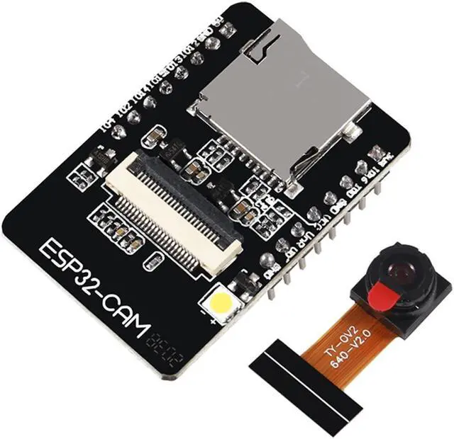Alt view image 3 of 5 - 4PCS ESP32-CAM Camera Module ESP32 CAM WiFi Bluetooth Development Board ESP32 Wireless OV2640 Camera Module with Jumper Wire