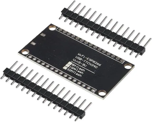 Alt view image 5 of 5 - DORHEA 10Pcs NodeMCU V3 Lua WiFi Module Integration of ESP8266 + Extra Memory 32M Flash, USB Serial Port Converter CH340G Compatible for NodeMCU Board