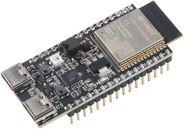 Main image of ESP32-C6-DevKitC-1 N8 Development Board ESP32 C6 32-bit 8MB SPI Flash ESP32-C6-WROOM-1 Module Supports Wi-Fi BLE Zigbee3.0 Thread1.3