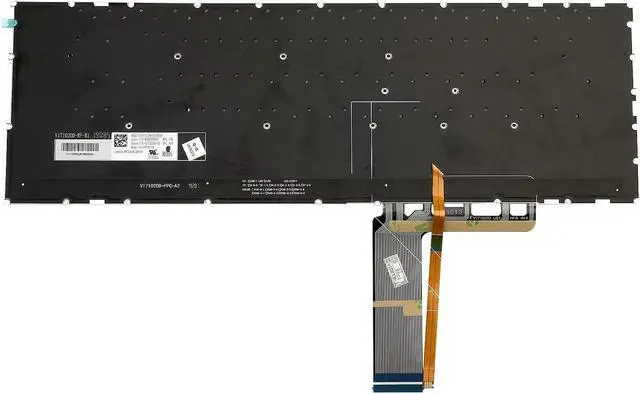 Alt view image 2 of 5 - Goapongs US Keyboard with Backlit Replacement for Leno-vo Ideapad Yoga C940-15 C940-15IRH