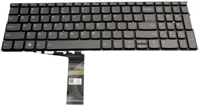 Alt view image 5 of 5 - Goapongs US Keyboard with Backlit Replacement for Leno-vo Ideapad Yoga C940-15 C940-15IRH