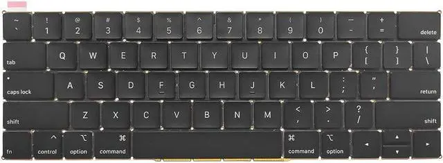 Main image of ICTION New A1989 A1990 Keyboard US Standard Replacement for MacBook Pro 13'' 15''A1990 A1989 Keyboard 2018 Year