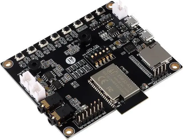 Main image of JESSINIE ESP32 Aduio Kit ESP32 WiFi Bluetooth Module ESP32-A1S Module Audio Development Board BLE Low Power Dual-core 64Mb Serial Adapter Port to WiFi Board
