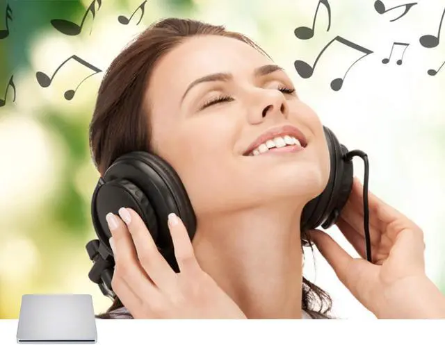 Alt view image 5 of 5 - External DVD Drive,USB 3.0 Portable CD/DVD +/-RW Drive/DVD Player for PC Computer USB-C/Type-c Slim DVD/CD ROM Rewriter Burner Compatible with The Latest MacBook pro/MacBook/dell Laptop etc