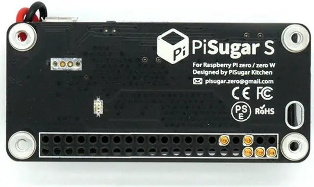 Alt view image 2 of 5 - Pisugar S Portable 1200 mAh UPS Lithium Battery Pwnagotchi Power Module Power Supply for Raspberry Pi-Zero W/WH Model Accessories handhold(Not Include Raspberry Pi)