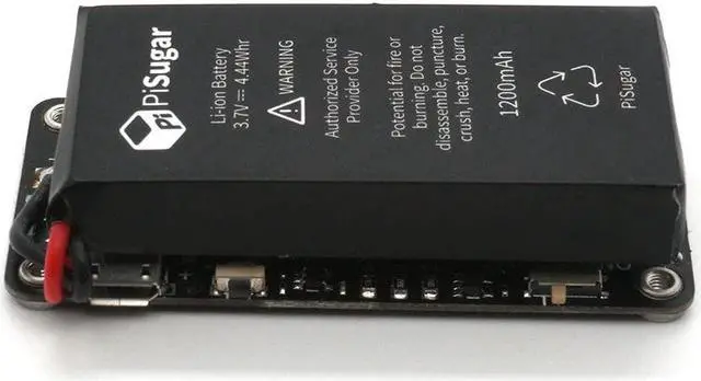 Alt view image 5 of 5 - Pisugar S Portable 1200 mAh UPS Lithium Battery Pwnagotchi Power Module Power Supply for Raspberry Pi-Zero W/WH Model Accessories handhold(Not Include Raspberry Pi)