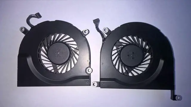 Alt view image 3 of 3 - Left and Right Side CPU Cooling Fan Assembly for Apple MacBook Pro 15" A1286 (2008, 2009, 2010, 2011, 2012)