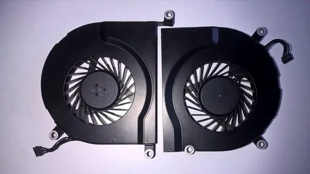 Alt view image 2 of 3 - Left and Right Side CPU Cooling Fan Assembly for Apple MacBook Pro 15" A1286 (2008, 2009, 2010, 2011, 2012)