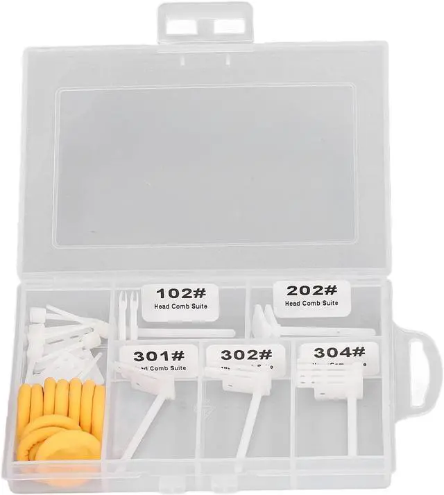 Main image of Hard Drive Tools, Tpu Repair Tool, Magnetic Hard Disk Magnetic Mobile Hard Disk Box 2. 5in 3. 5in HDD Magnetic Head Comb Data Recovery Set, Head Comb Tool Hard Drive Head Tool Kit