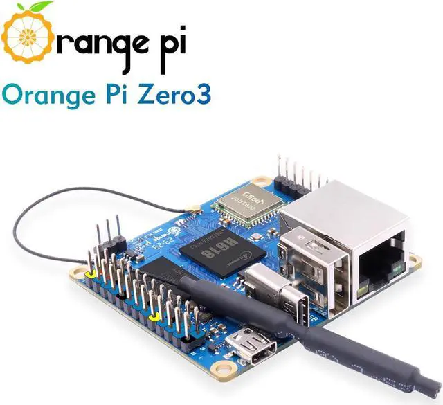 Alt view image 5 of 5 - Orange Pi Zero 3 1.5G Allwinner H618 LPDDR4 Quad Core 64 Bit Single Board Computer, Support 4K Display WiFi Bluetooth (Zero 3 1.5G)