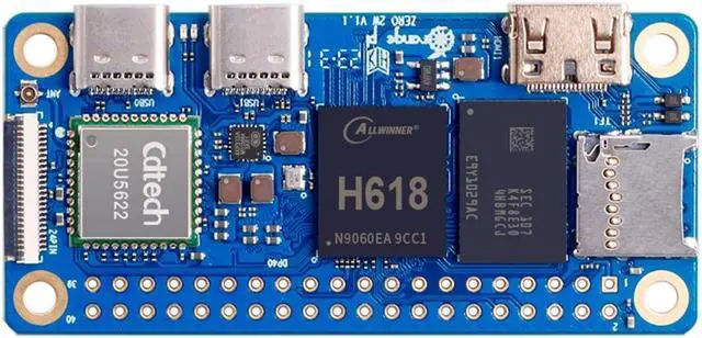 Main image of Orange Pi Zero 2W 2GB Allwinner H618 LPDDR4 Quad Core CPU 64 Bit Single Board Computer, 1.5GHz Frequency WiFi 5.0 Bluetooth 5.0 onboard Antenna Support 4K Display Run Android Ubuntu (Zero 2W 2G)