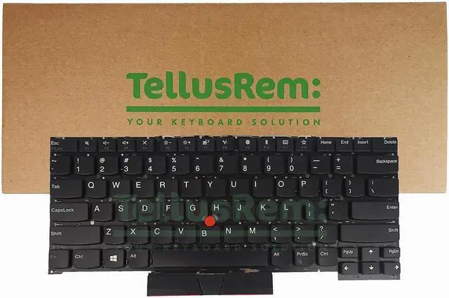 Main image of Replacement US Non-Backlit Keyboard for Lenovo Thinkpad T490s T495s