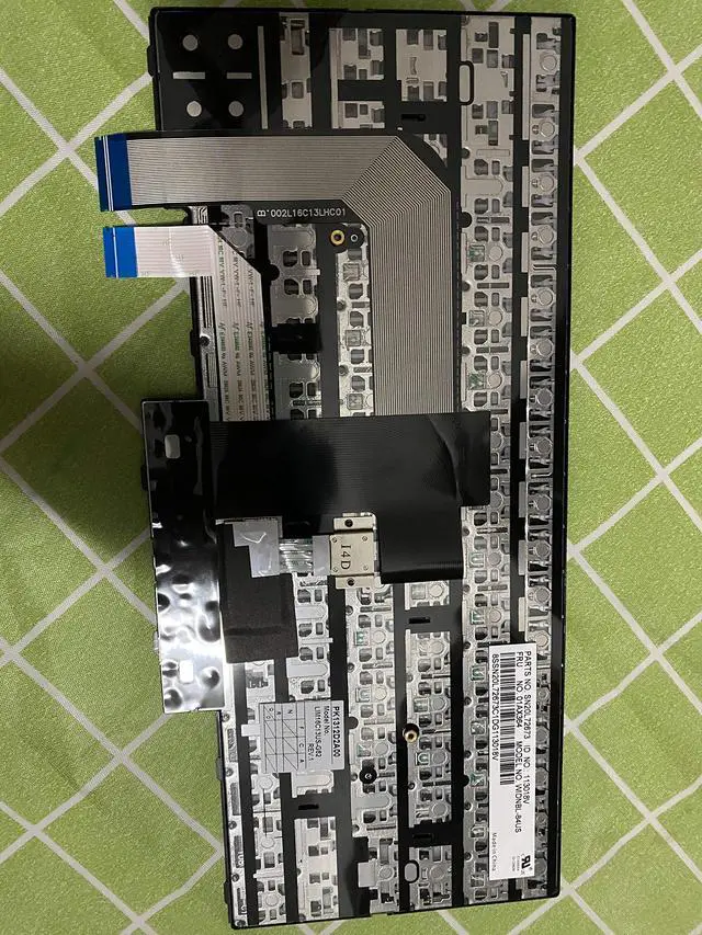 Alt view image 3 of 3 - US Layout Replacement Keyboard for Lenovo ThinkPad T470 T480 (NO for T470s T470p T480s T480p) A475 A485 Laptop (NO Backlit)