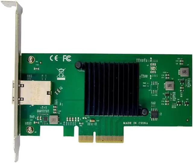 Alt view image 3 of 5 - X-MEDIA XM-NA6810 PCI-E 1-Port 10Gbps Gigabit Ethernet PCI Express (PCIe x4) Server Network Adapter Card, Aquantia AQC107 Chipset, Windows 11 & Linux Supported