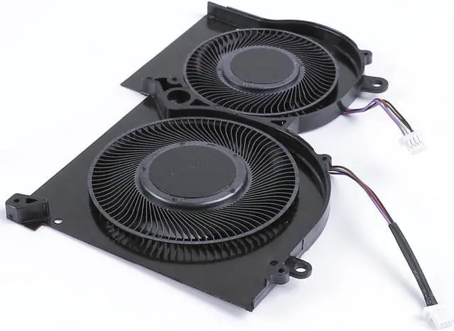 Alt view image 4 of 5 - YAEHUYING CPU+GPU Cooling Fan MS-16Q4 MS-16Q5 Replacement for MSI GS65 Stealth P65 Creator 9SG 9SD 9SE 9SF, 8SF 8SE 8SD, WS65 (9TJ 9TK 9TL 9TM), P/N: MS-16Q4 MS-16Q5, BS5005HS-U3I U3J
