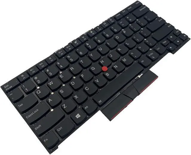 Alt view image 4 of 5 - Laptop Replacement US Layout Backlit Keyboard for Lenovo Thinkpad T490s T495s SN20R66042 02HM208 02HM280 Black