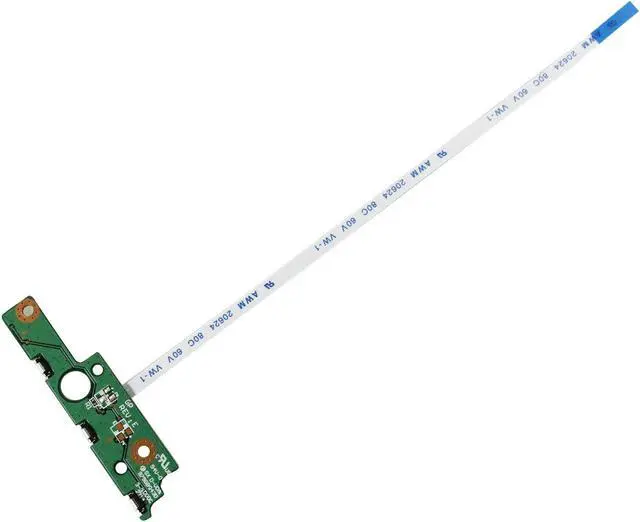 Alt view image 4 of 5 - Zahara Power Button Board W/Cable Replacement for Toshiba Satellite P55W-B5201SL P55W-B5260SM 3PBLSPB0000