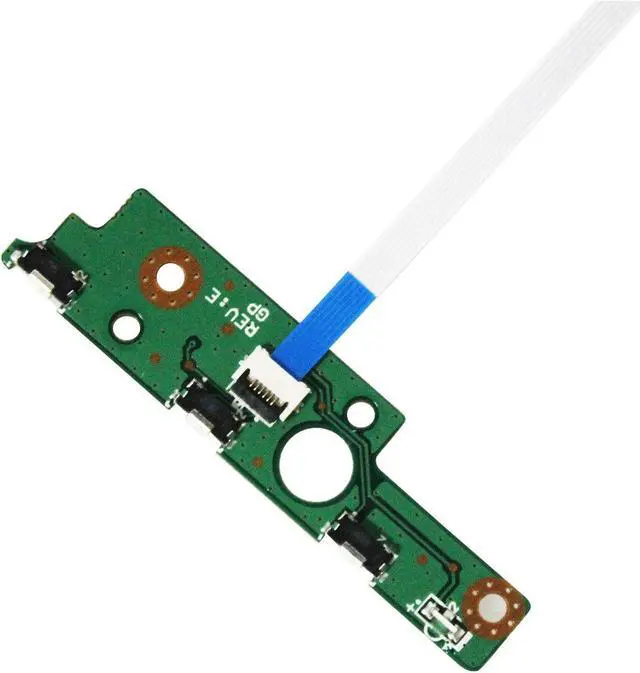 Alt view image 2 of 5 - Zahara Power Button Board W/Cable Replacement for Toshiba Satellite P55W-B5201SL P55W-B5260SM 3PBLSPB0000