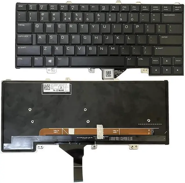 Main image of ZAHARA Keyboard Colorful Backlight US Replacement for Dell Alienware 13 R3 / 15 R3 / 15 R4 0D09KN 0K4P1K PK1326S1C01 PK1326S1C15