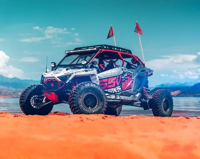 Alt view image 4 of 5 - SSV Works 2020-2025 Polaris® RZR Pro R 4, Pro S 4, Turbo R 4 and Pro XP 4 Four-Seat Rear Underseat 10" Subwoofer Enclosure | Enclosure Only RZ5-BS10U