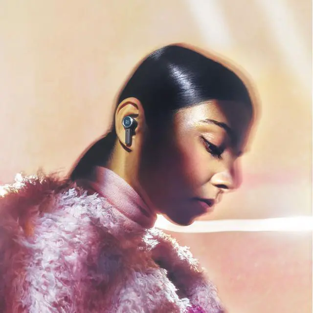 Alt view image 5 of 5 - Bang & Olufsen Beoplay EX - Wireless Bluetooth Earphones with Microphone and Active Noise Cancelling, Waterproof, 20 Hours of Playtime