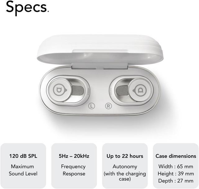 Devialet - True Wireless Earbuds - Gemini II - Iconic White Devialet - True Wireless Earbuds - Gemini II - Iconic White