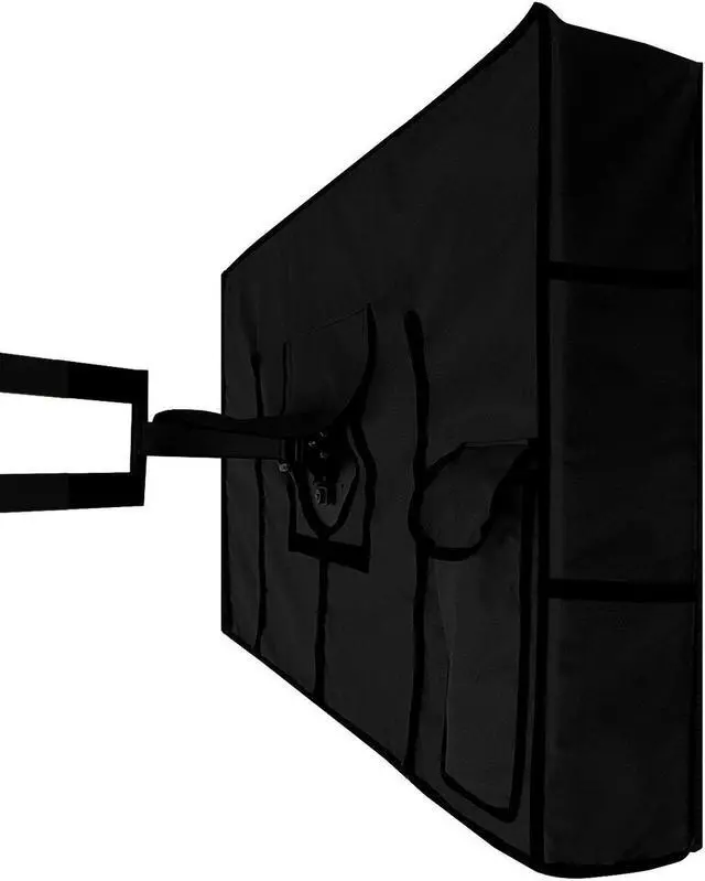 Alt view image 5 of 5 - KHOMO GEAR Outdoor TV Cover with Clear Front Universal Weatherproof Protector for 36-38 Inch TV - Fits Most Mounts & Brackets