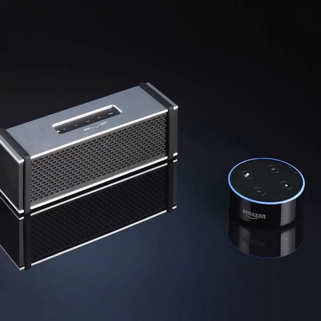 Alt view image 2 of 5 - V-MODA REMIX Bluetooth Hi-Fi Metal Mobile Speaker - Silver