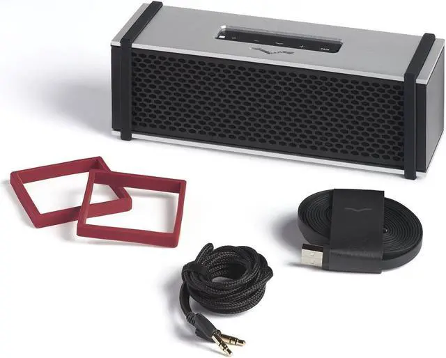 Alt view image 3 of 5 - V-MODA REMIX Bluetooth Hi-Fi Metal Mobile Speaker - Silver