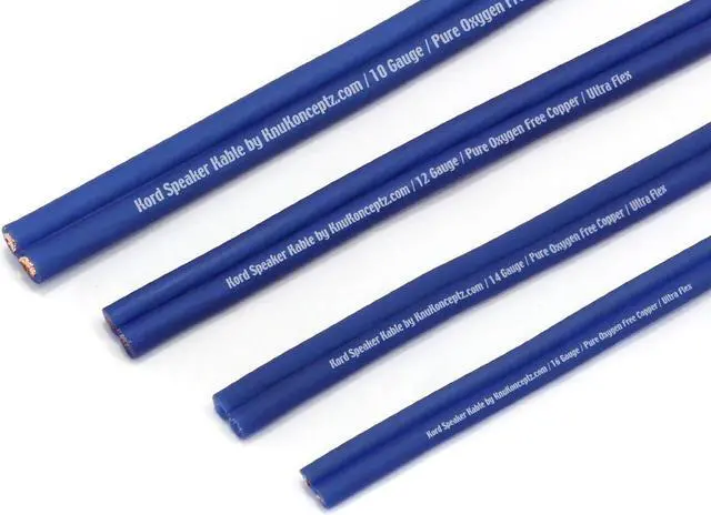 Main image of KnuKonceptz Kord Kable 14 Gauge Copper Speaker Wire Cable - 100 Feet