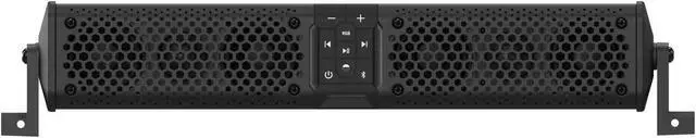 Alt view image 2 of 5 - wet sounds Stealth XT 6-B - All-in-One IP67 Weatherproof 300-Watt Amplified Bluetooth 6-Speaker Soundbar with Remote - Black