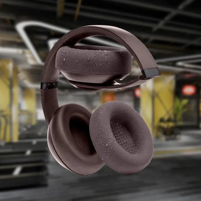 Alt view image 2 of 5 - WC Earpads and Protective SweatZ Cover Bundle for Beats Studio Pro Headphones by Wicked Cushions | Brown