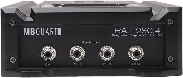 Alt view image 4 of 5 - MB Quart Reference RA1-280.4 280 Watt Four Channel Amplifier