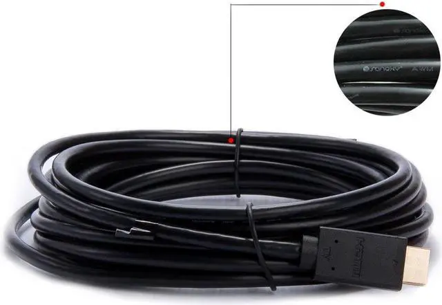 Alt view image 2 of 4 - SANOXY High Speed HDMI Cable (30 Ft) with Ethernet - Supports 3D & Audio Return Channel [Latest Version] - 30 FEET