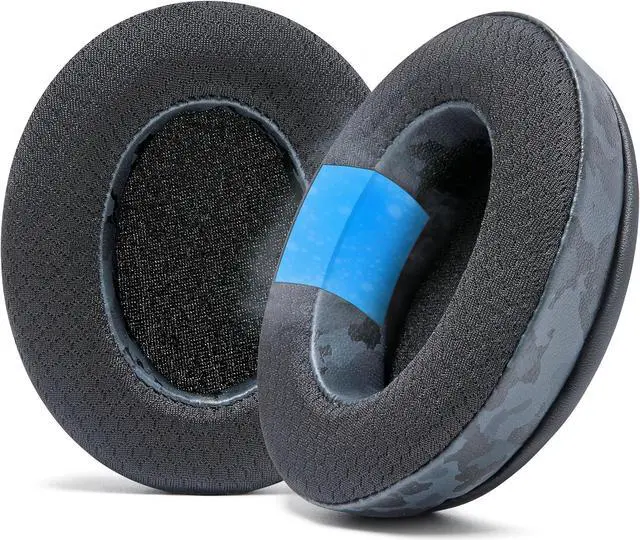 Main image of WC Freeze Crusher - Cooling Gel Earpads Compatible with Skullcandy Crusher, by Wicked Cushions - Fits Skullcandy Crusher & Hesh 3 Headphones, Soft Memory Foam, Cooler for Longer | Black Camo