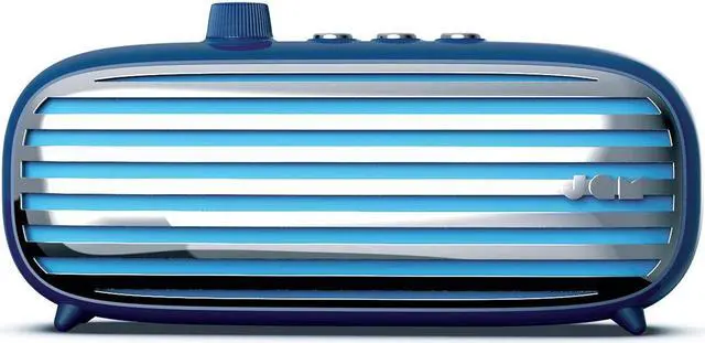 Main image of JAM Retro Classic+ Blutooth Speaker, 12 Hours Play Time, Aux-in Port, USB Charging, Blue