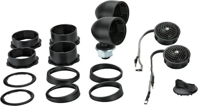 Alt view image 2 of 5 - KICKER 51KSS6504 Component Speaker System, 2-Way Design, Two - 6.5" Woofers, Two - 1" Tweeters, Two - External 12dB Crossovers, 125 Watts RMS, 250 Watts Peak