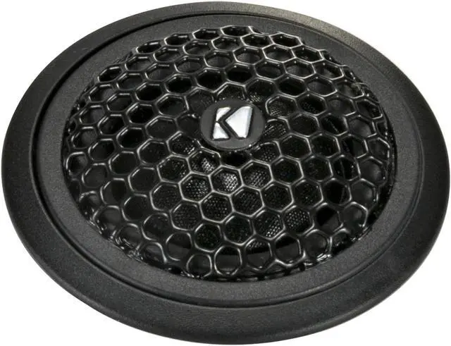 Alt view image 3 of 5 - KICKER 51KSS6504 Component Speaker System, 2-Way Design, Two - 6.5" Woofers, Two - 1" Tweeters, Two - External 12dB Crossovers, 125 Watts RMS, 250 Watts Peak