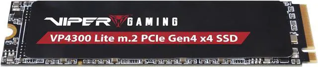 Alt view image 4 of 5 - Patriot Memory Viper VP4300 Lite 1TB M.2 PCIe Gen4 x4 SSD, Compatible with PS5