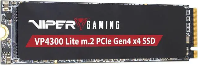 Alt view image 2 of 5 - Patriot Memory Viper VP4300 Lite 1TB M.2 PCIe Gen4 x4 SSD, Compatible with PS5