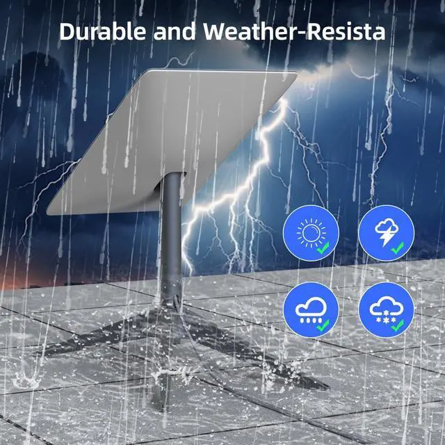 Alt view image 4 of 5 - XTAR Starlink Satellite Replacement Cable for Rectangular V2, 75FT Extension Waterproof (75FT/22.9M)