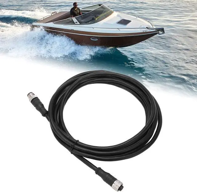 Alt view image 4 of 5 - Yosoo 3 Meter Backbone Cable, for Nmea 2000 N2K Backbone Cable 5 Pin 3 Meter/9.8Ft Long Ip67 Waterproof for Simrad Networks for Nmea 2000 Starter Cable