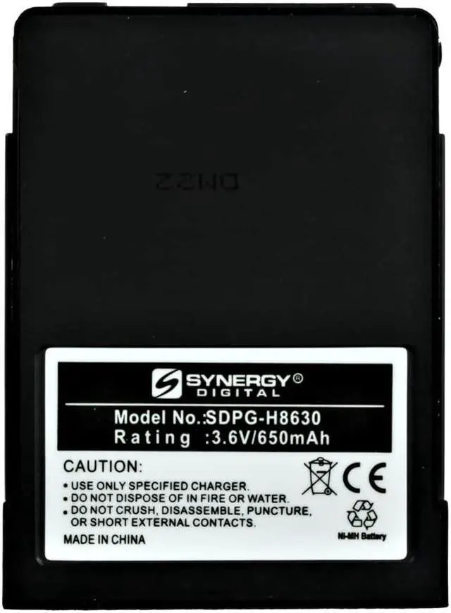 Alt view image 5 of 5 - Synergy Digital Pager Batteries, Compatible with Motorola Minitor 5 Pager, (Ni-MH, 3.6V, 650mAh), Replacement for Motorola RLN5707, RLN5707A Battery, Combo-Pack Includes: 5 x SDPG-H8630 Batteries